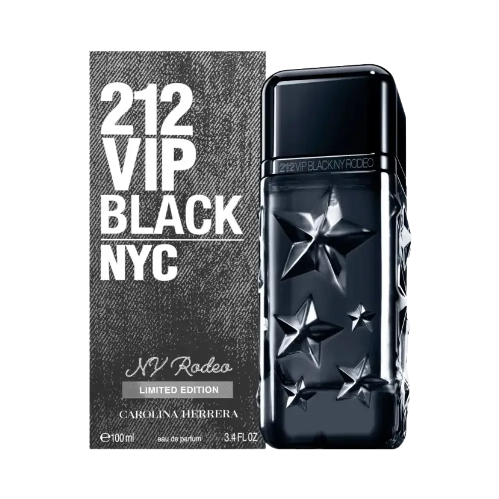 212 VIP Black NY Rodeo Limited Edition Eau de Parfum for Men - Carolina Herrera (sku 729)