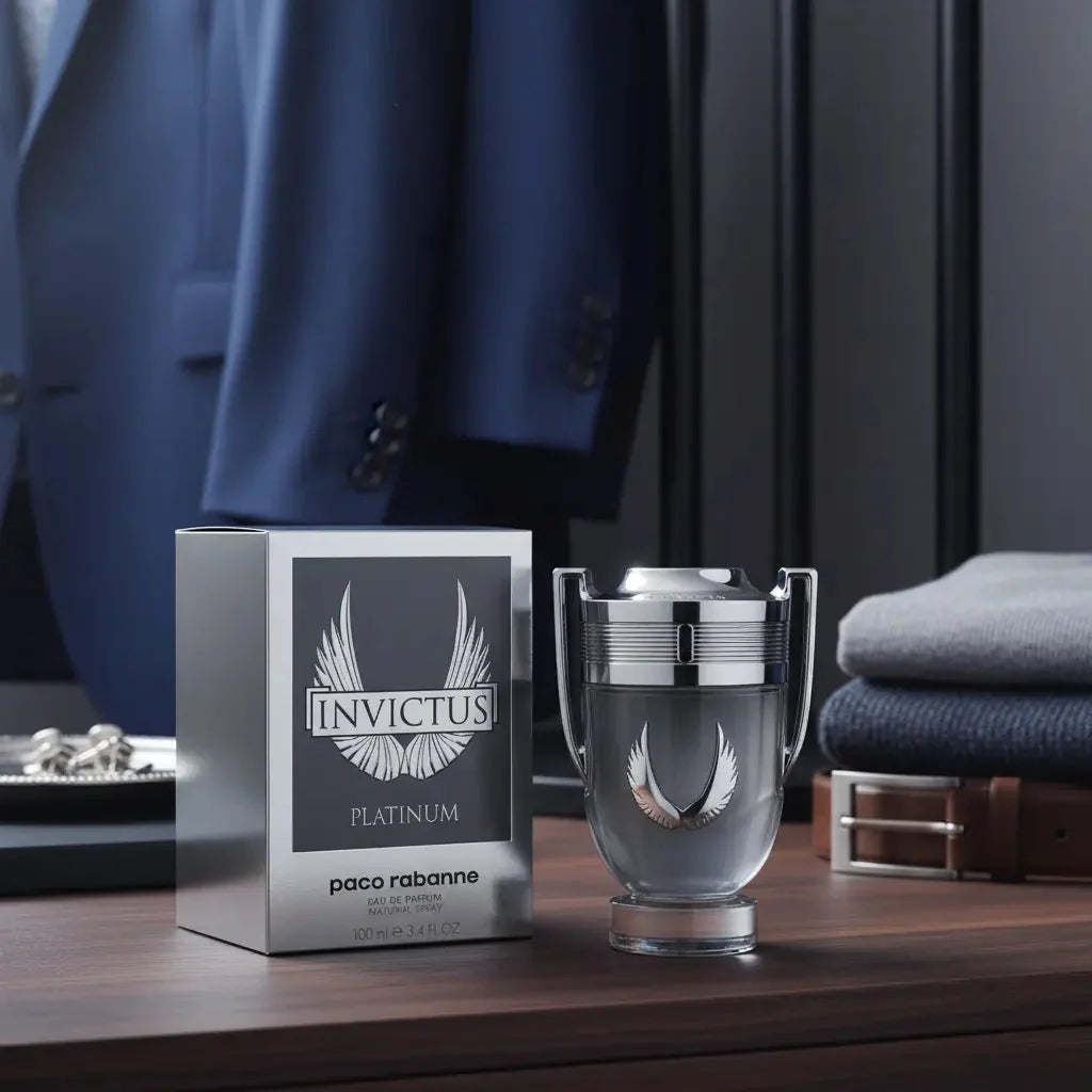 Invictus Platinum Eau de Parfum for Men - Paco Rabanne (sku 341)