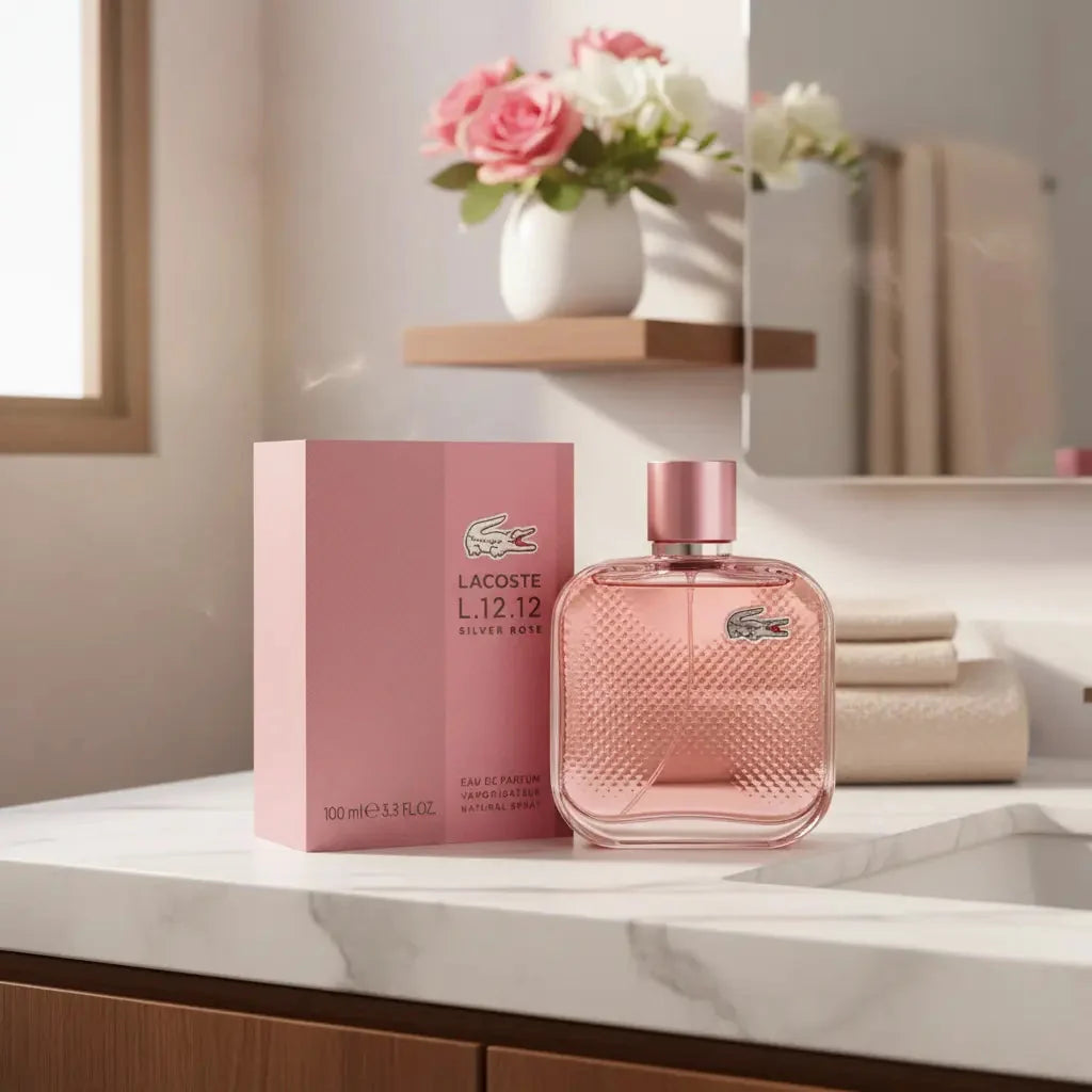 L.12.12 Silver Rose Eau de Parfum for Women - Lacoste (sku 434)