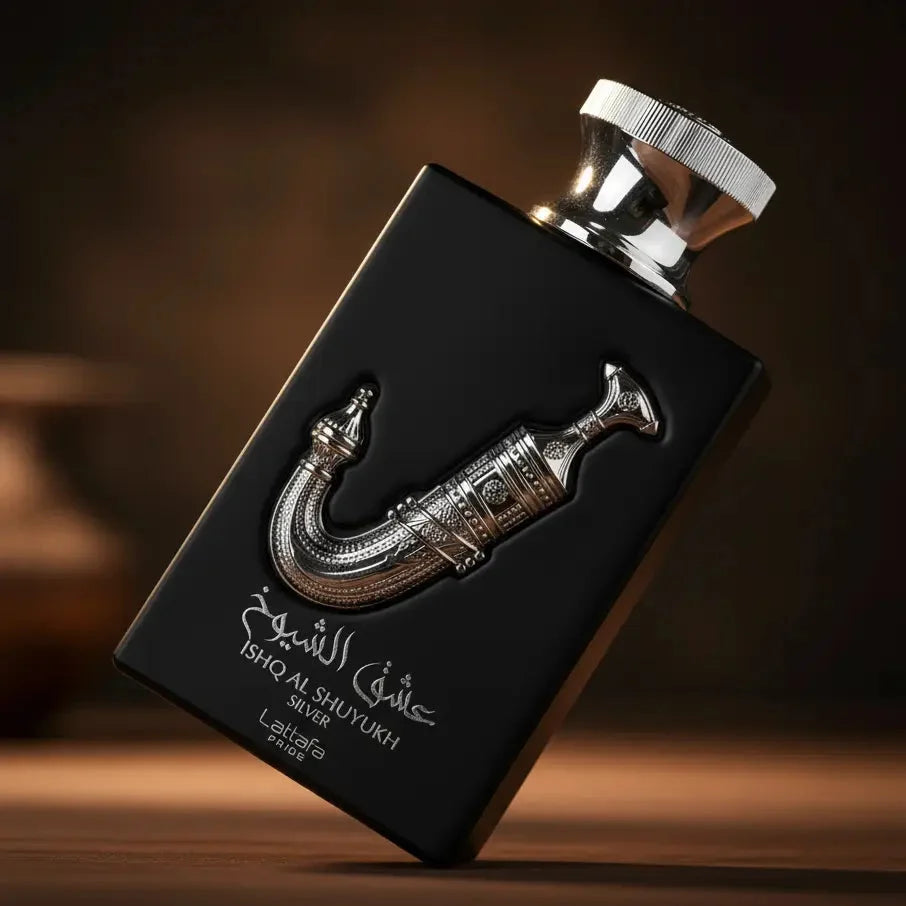 Ishq Al Shuyukh Silver Eau de Parfum Unisex - Lattafa (sku 795)