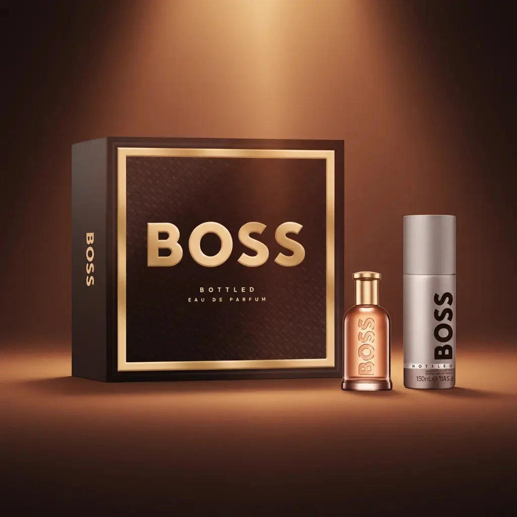 Gift Set Boss Bottled Eau de Parfum for Men - Boss (sku 214)