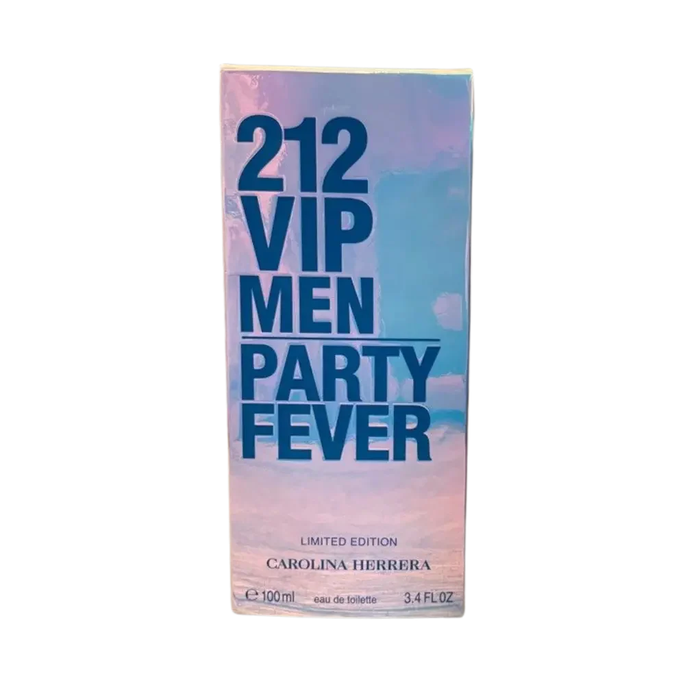 212 VIP Men Party Fever Limited Edition Eau de Toilette for Men - Carolina Herrera (sku 691)