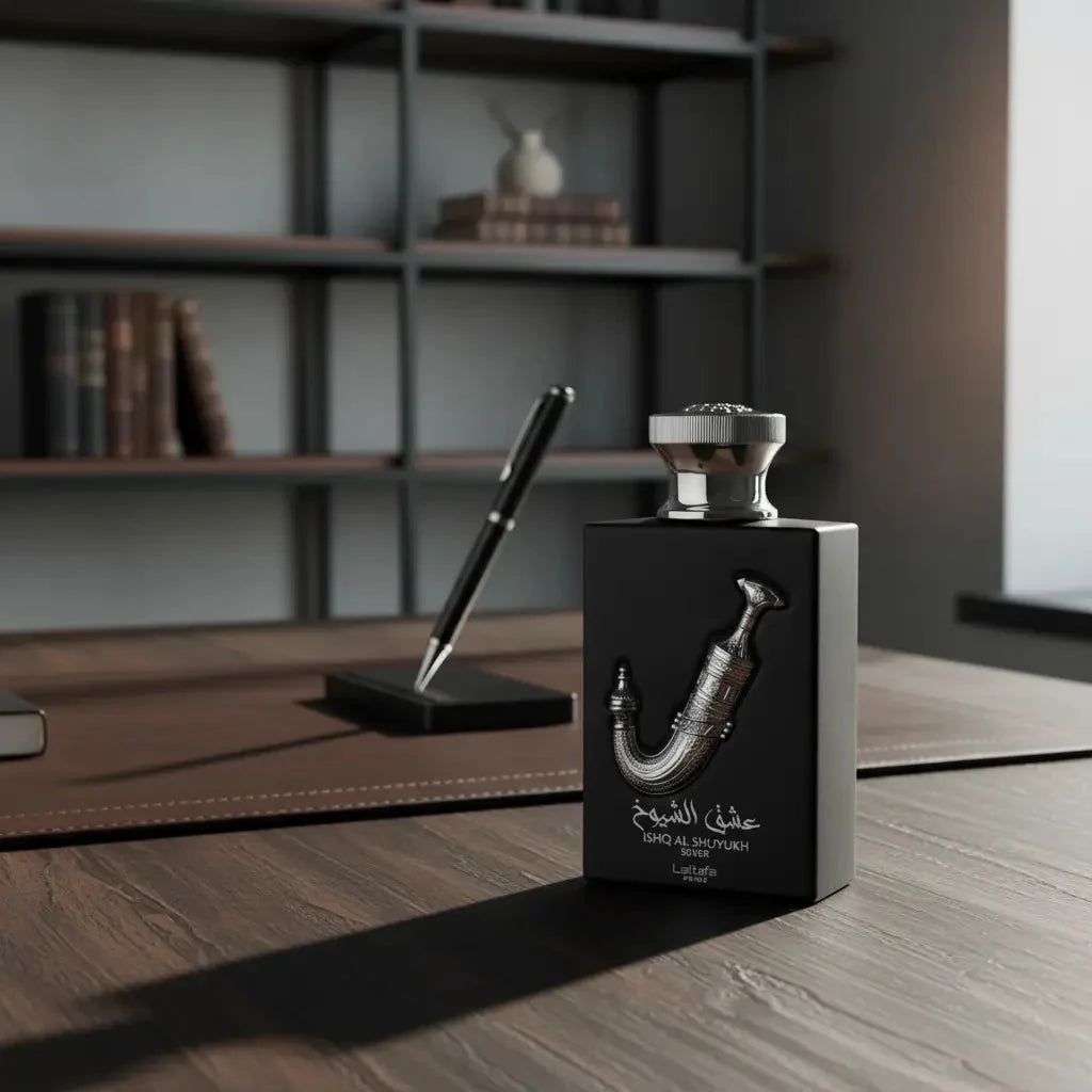 Ishq Al Shuyukh Silver Eau de Parfum Unisex - Lattafa (sku 795)